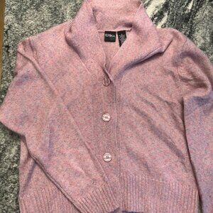 ERIKA Amethyst Cardigan XL